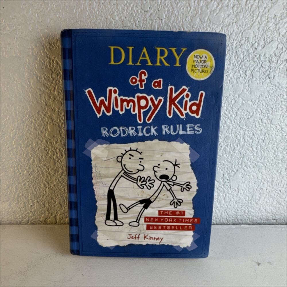 Diary of a Wimpy Kid Rodrick Rules by‎ Jeff Kinney Hardcover Amulet Books 8009